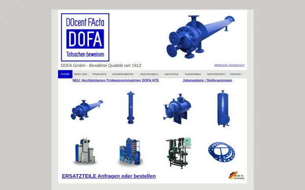 dofa-waermetauscher.de