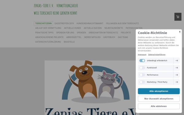 www.zenias-tiere.de