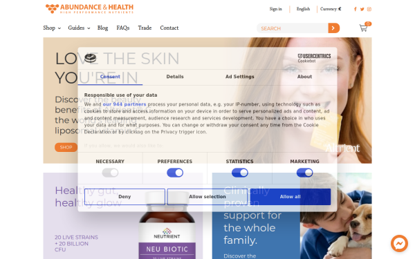 www.abundanceandhealth.co.uk