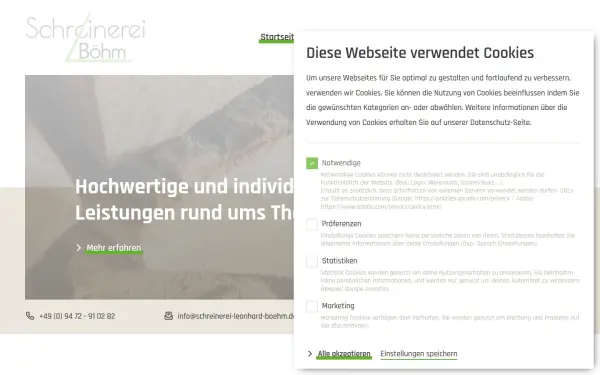 www.schreinerei-leonhard-boehm.de