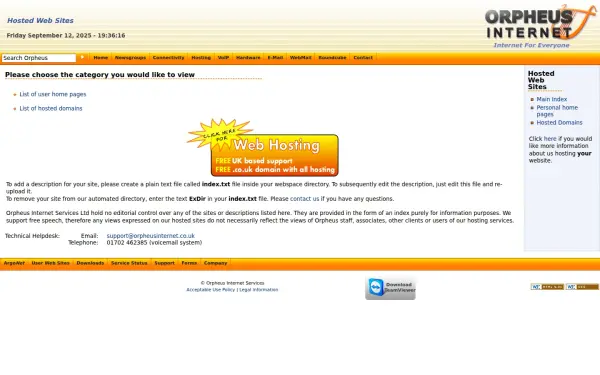 orpheusweb.co.uk
