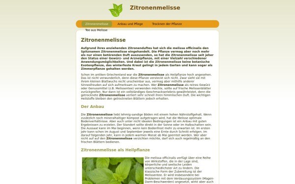www.zitronenmelisse.org