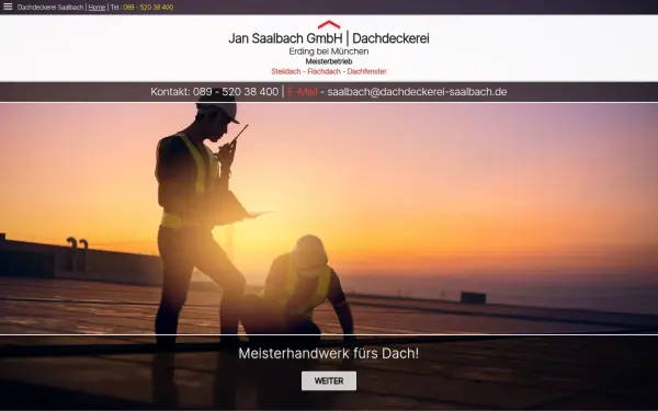 www.dachdeckerei-saalbach.de