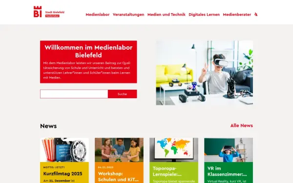 www.medienlabor-bielefeld.de
