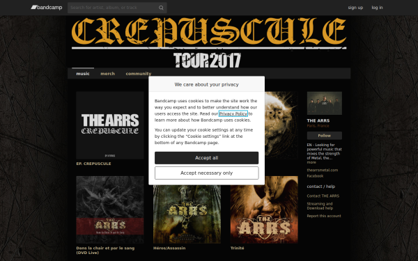thearrsmetal.bandcamp.com