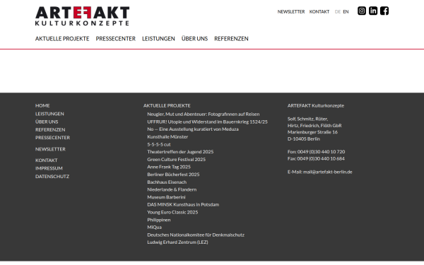 www.artefakt-berlin.de