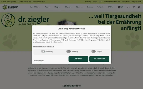 ziegler-naturfutter.com