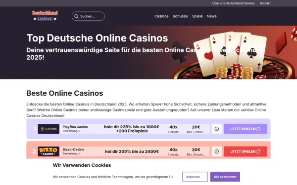 www.deutschlandcasinos.org