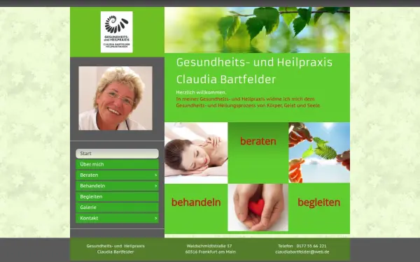www.gesundheitsundheilpraxis-claudiabartfelder.de