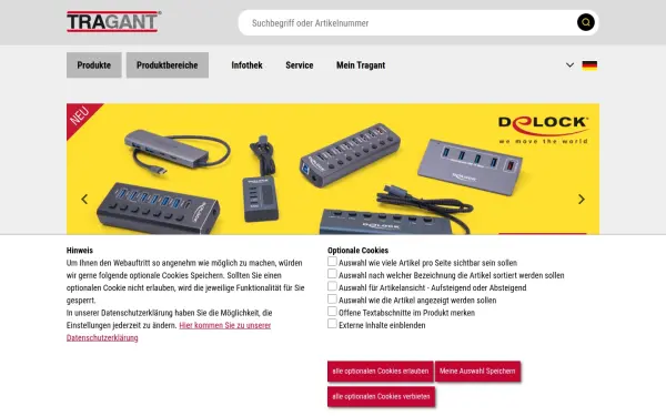 www.tragant.de
