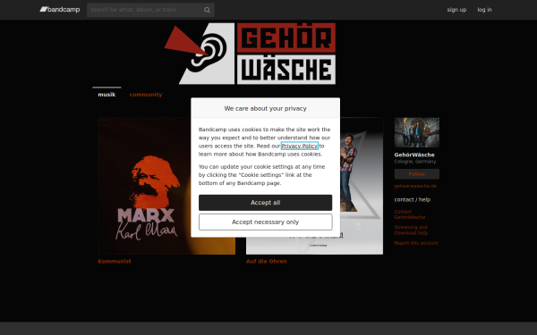 gehoerwaesche.bandcamp.com