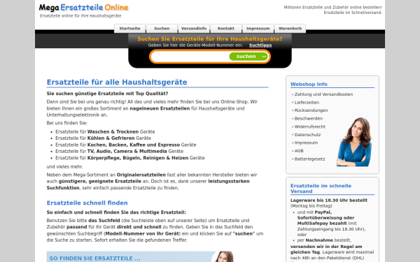 www.mega-ersatzteile-online.de