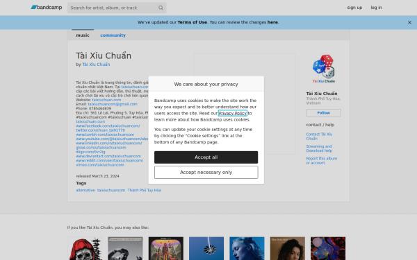 taixiuchuancom.bandcamp.com