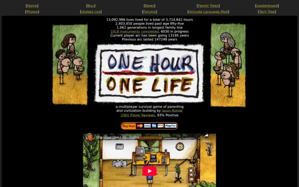 onehouronelife.com