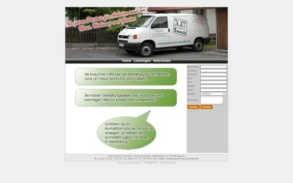 hausservice-schindler.de