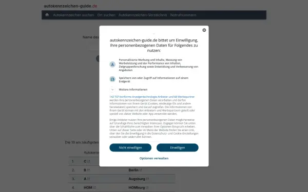 www.autokennzeichen-guide.de
