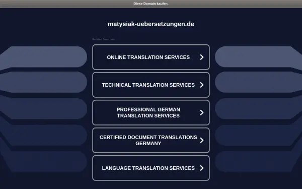matysiak-uebersetzungen.de