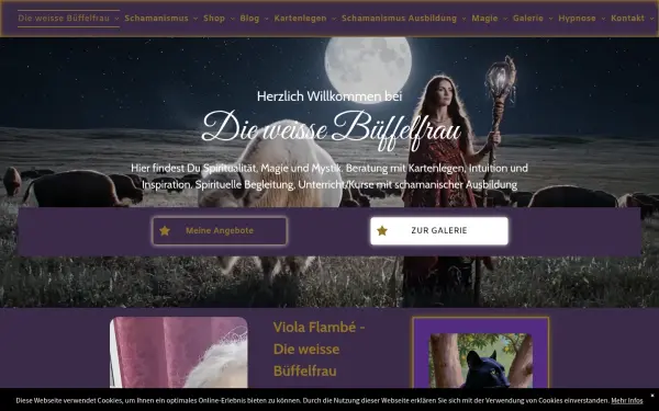 www.dieweissebueffelfrau.de
