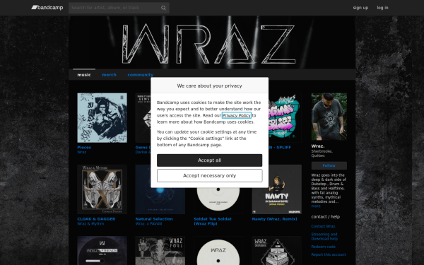 wraz.bandcamp.com
