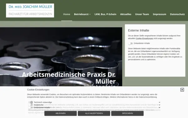 arbeitsmedizin-mueller.de