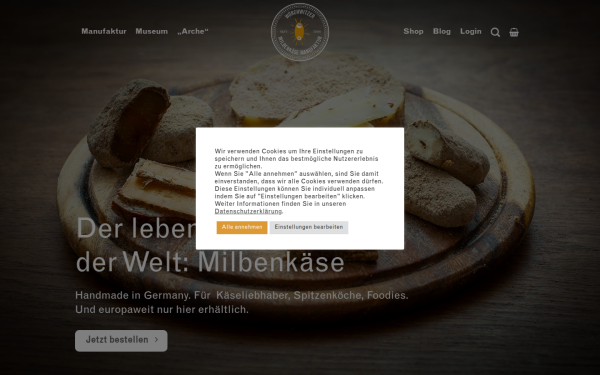 www.milbenkaese.de