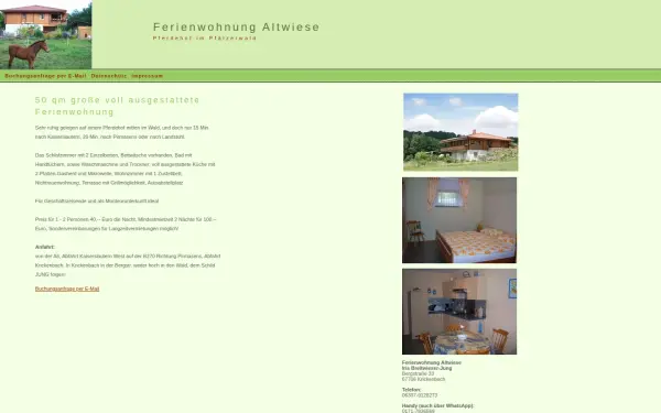 ferienwohnung-altwiese.de