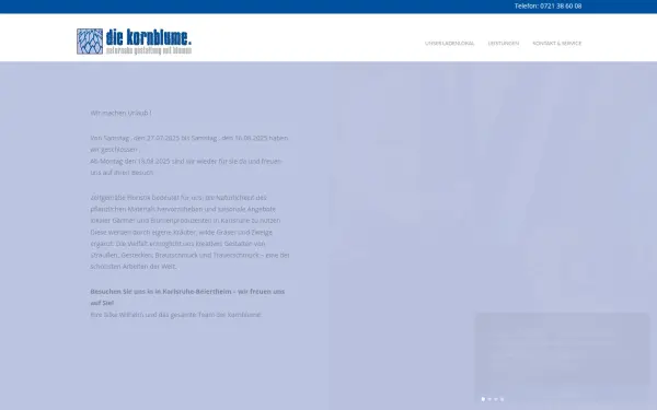 www.diekornblume.de