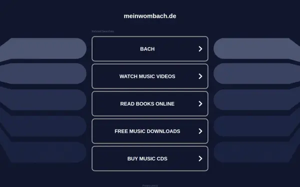 meinwombach.de