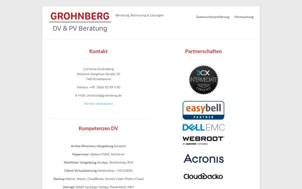 www.grohnberg.de