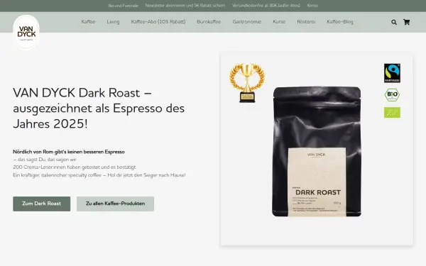 vandyckkaffee.de