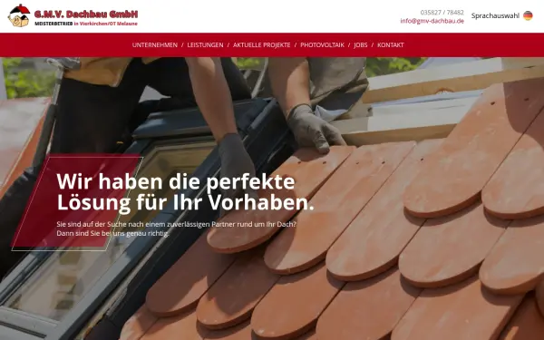 www.gmv-dachbau-gmbh.de