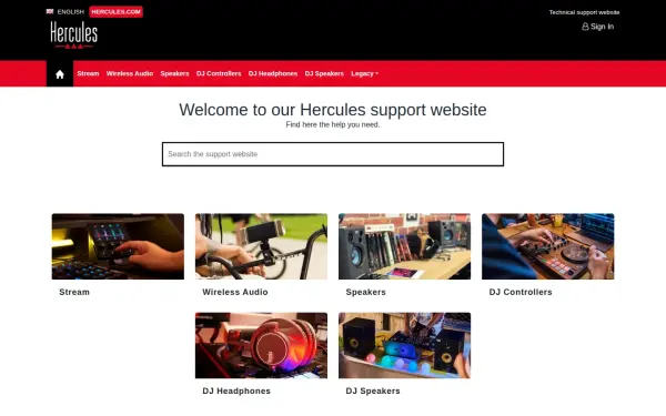 support.hercules.com