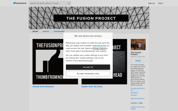fusionproject.bandcamp.com