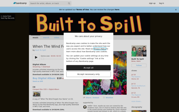 built-to-spill.bandcamp.com