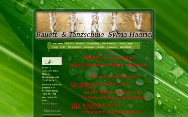www.ballett-und-tanzschule-sylvia-hadrich.de