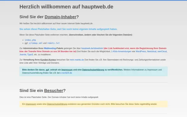 hauptweb.de