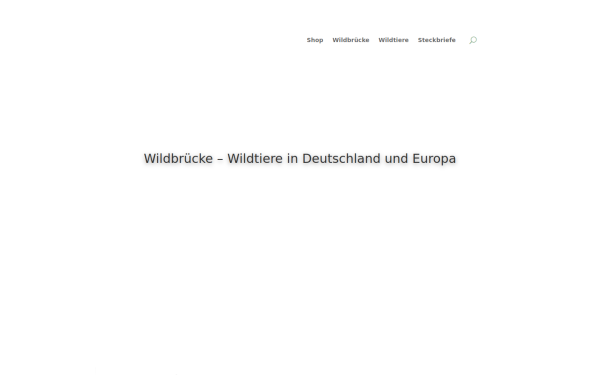 wildbruecke.de