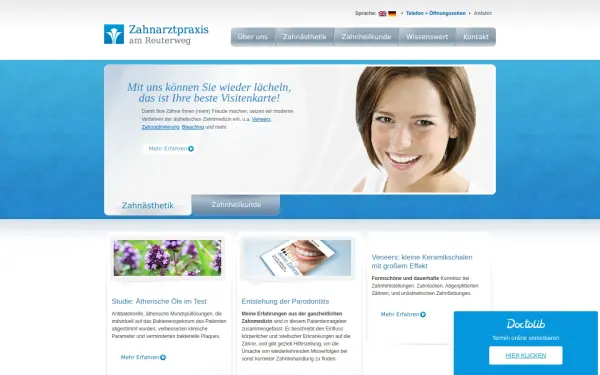 www.zahnarztpraxis-reuterweg.de