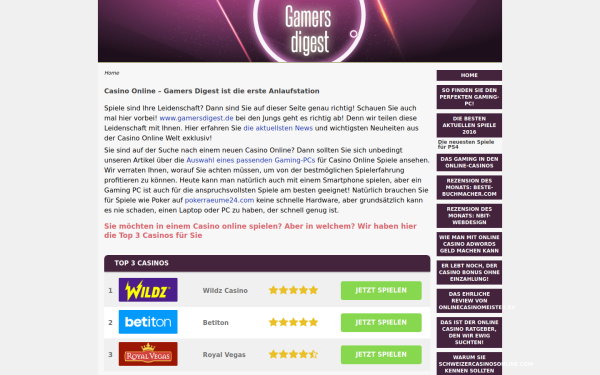 www.gamersdigest.de