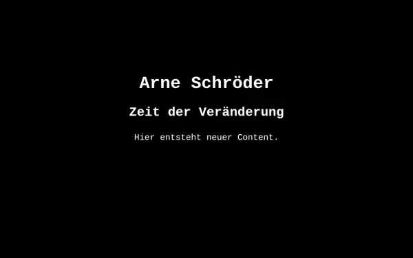 arne-schroeder.de