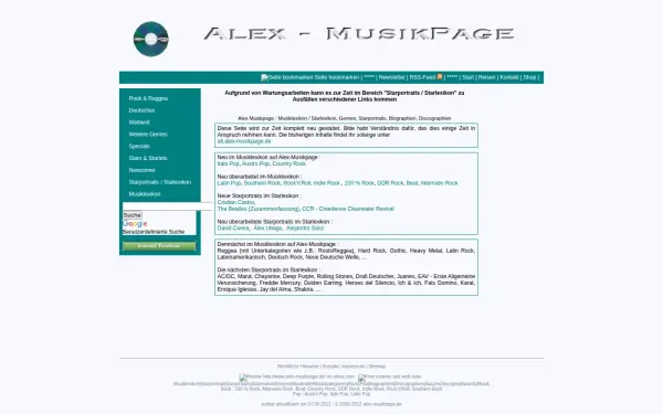 www.alex-musikpage.de