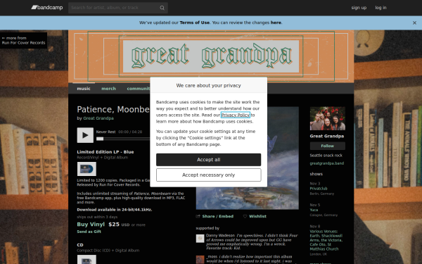 greatgrandpa.bandcamp.com