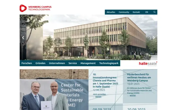 technologiepark-weinberg-campus.de
