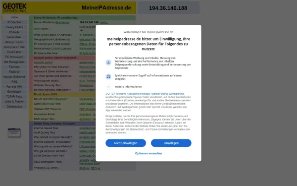 meineipadresse.de