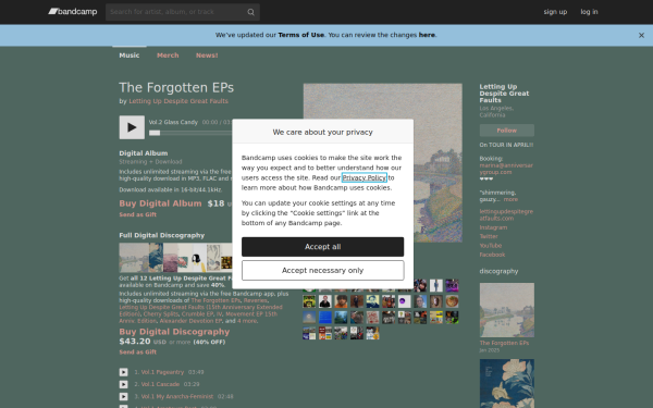 lettingup.bandcamp.com