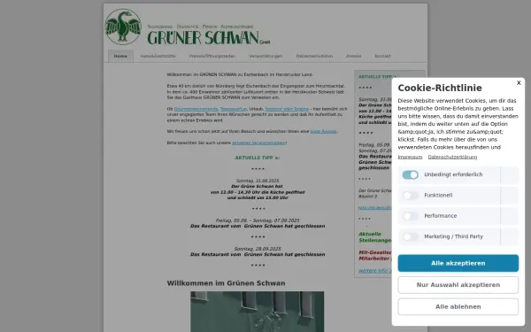 www.gruenerschwan.de