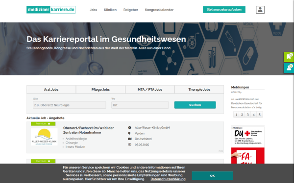 www.medizinerkarriere.de