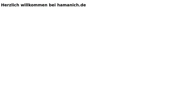 hamanich.de