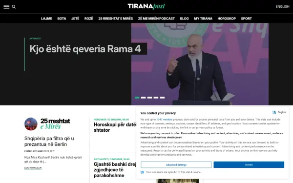 tiranapost.al