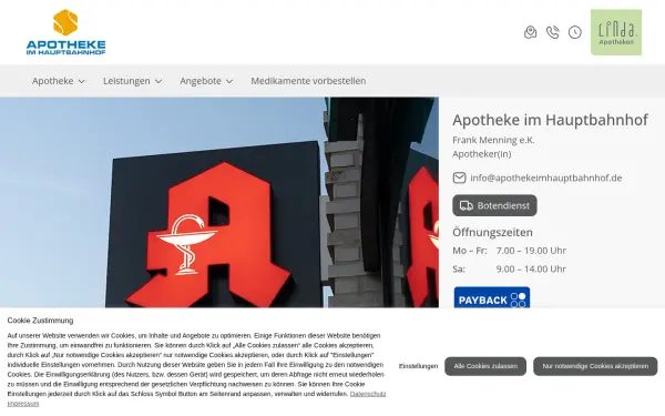 www.apothekeimhauptbahnhof.de
